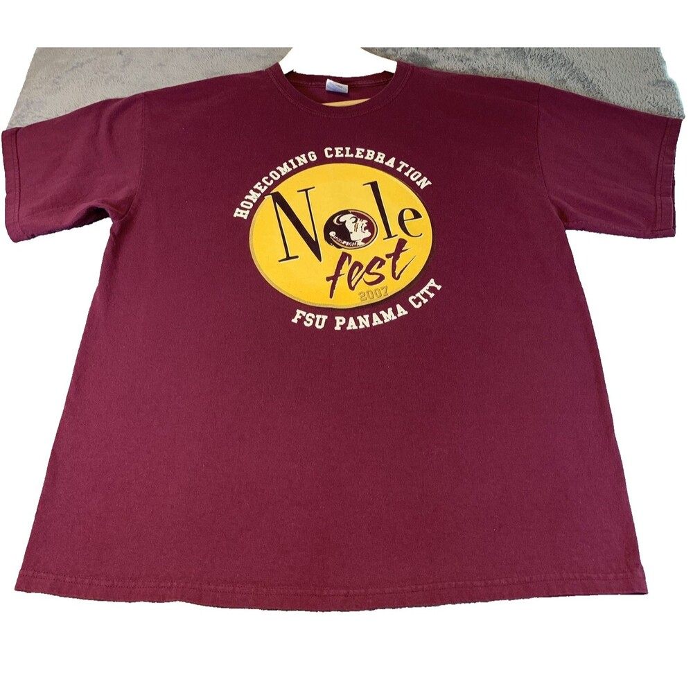 FSU Homecoming Celebration Panama City T-Shirt 100% Ultra Cotton Size XL2 2007